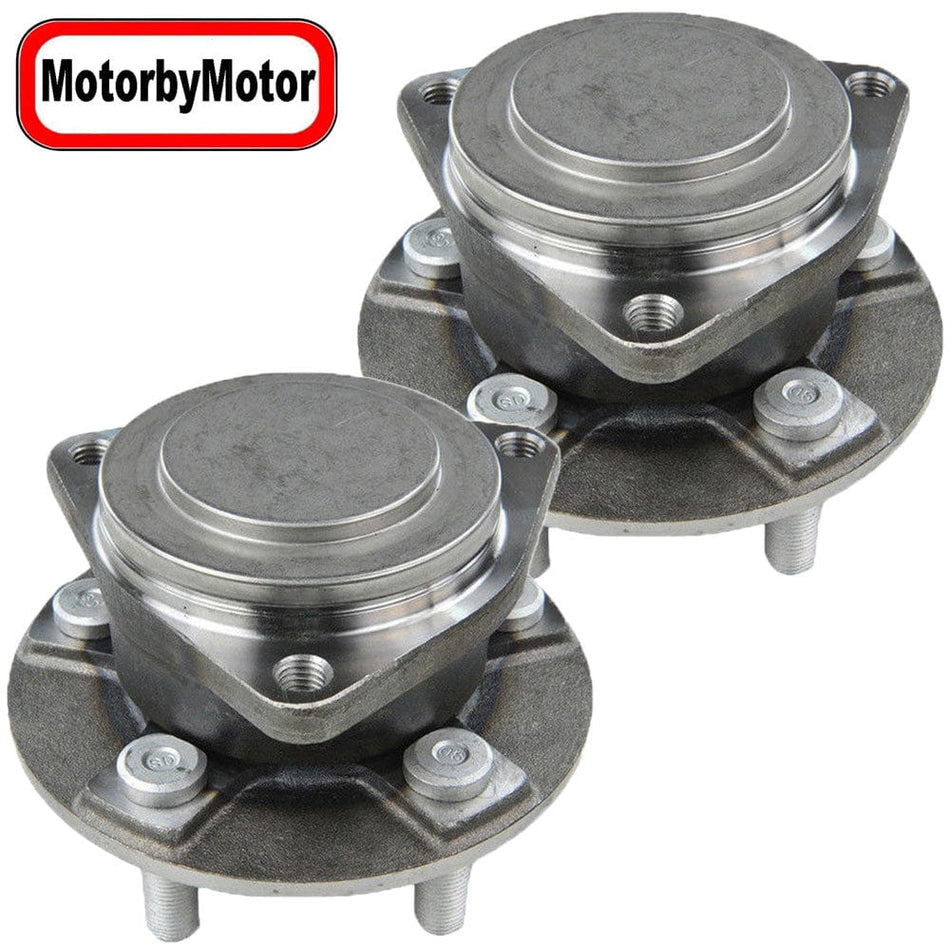 Front Wheel Bearing Fit 2012-2019 Chrysler 300, Dodge Charger,  Wheel Hub w/5 Lugs,2WD RWD, 513325 (2 Pack)