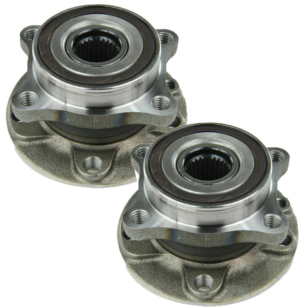 Front Wheel Bearing Fit 2015-2017 Chrysler 200, 2013-2016 Dodge Dart Wheel Hub, 5 Lugs, 513348 (2 Pack)