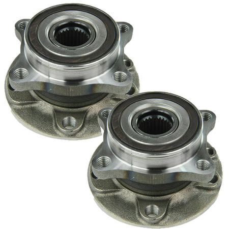 Front Wheel Bearing Fit 2015-2017 Chrysler 200, 2013-2016 Dodge Dart Wheel Hub, 5 Lugs, 513348 (2 Pack)