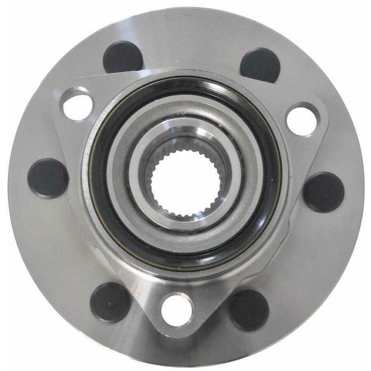 Front Wheel Bearing Fit Chevrolet Blazer K1500 K2500 Pickup, GMC Yukon Wheel Hub w/6 Lugs, 4WD, 515001 (2 Pack)
