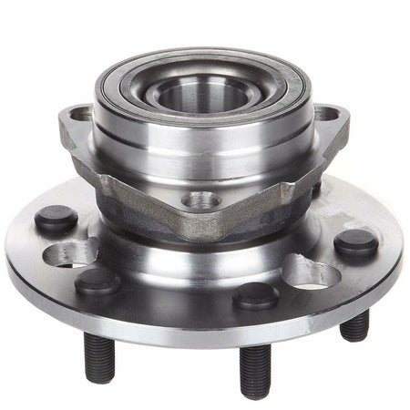 Front Wheel Bearing Fit Chevrolet Blazer K1500 K2500 Pickup, GMC Yukon Wheel Hub w/6 Lugs, 4WD, 515001 (2 Pack)