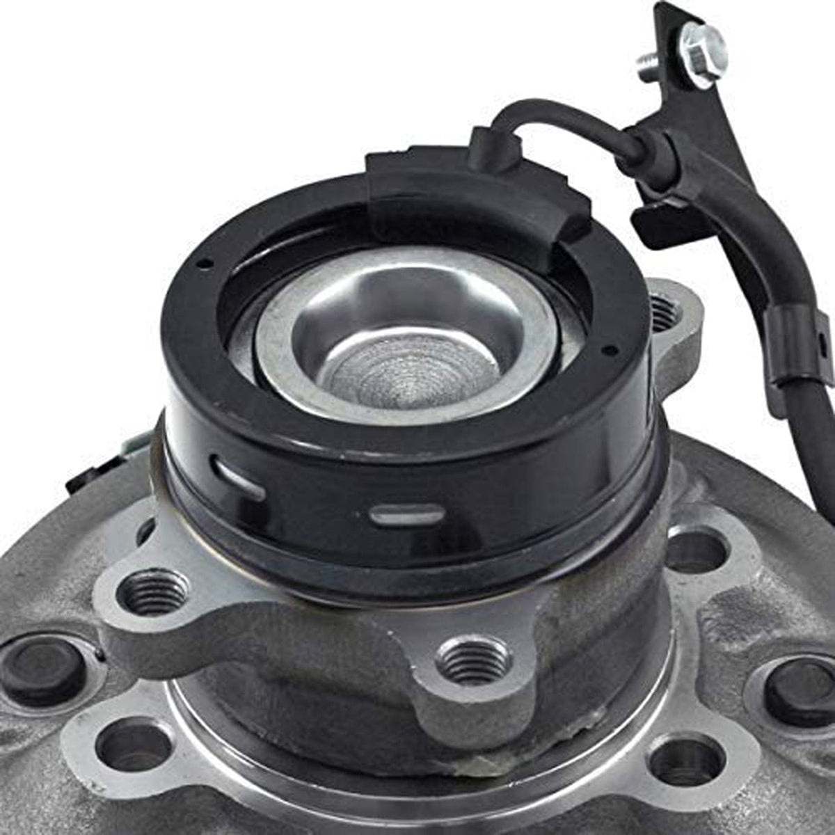 Front Wheel Bearing Fit Chevrolet Colorado, GMC Canyon, Isuzu I-280 I-290 I-370 Wheel Hub 6 Lugs,2WD RWD, w/ABS Right Side, 515107