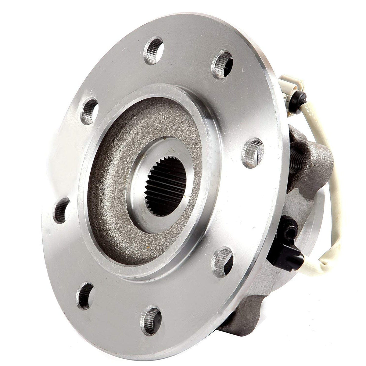 Front Wheel Bearing Fit Chevrolet K1500 K2500 K3500 Pickup Suburban, GMC K1500 K2500 K3500 Pickup Suburban Wheel Hub w/ABS 8 Lugs 4WD, 515041 (2 Pack)