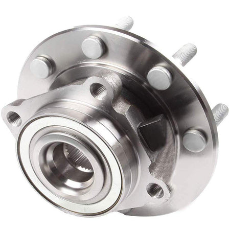 Front Wheel Bearing Fit Chevrolet Silverado 3500 Classic GMC Sierra, Chevrolet Silverado 3500 GMC Sierra Wheel Hub 8 Lugs 4WD, w/ABS-515088 (2 Pack)