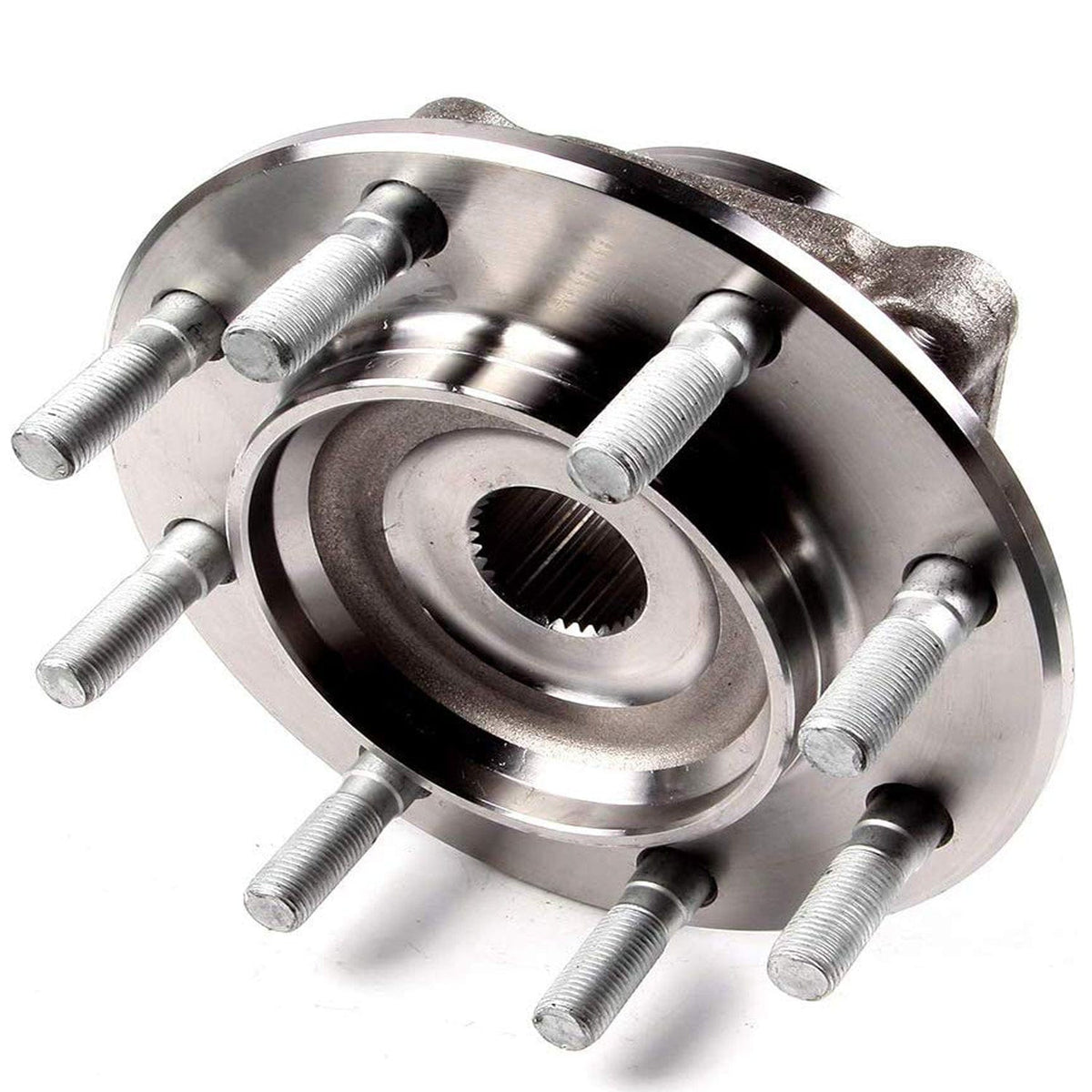 Front Wheel Bearing Fit Chevrolet Silverado 3500 Classic GMC Sierra, Chevrolet Silverado 3500 GMC Sierra Wheel Hub 8 Lugs 4WD, w/ABS-515088