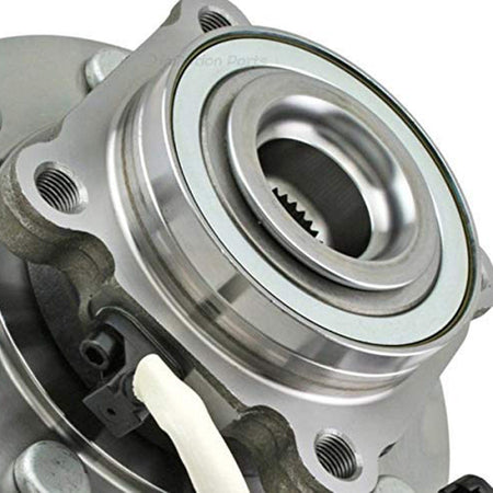 Front Wheel Bearing Fit Chevrolet Silverado 3500 Classic GMC Sierra, Wheel Hub 8 Lugs 2WD RWD, w/ABS-515087  (2 Pack)