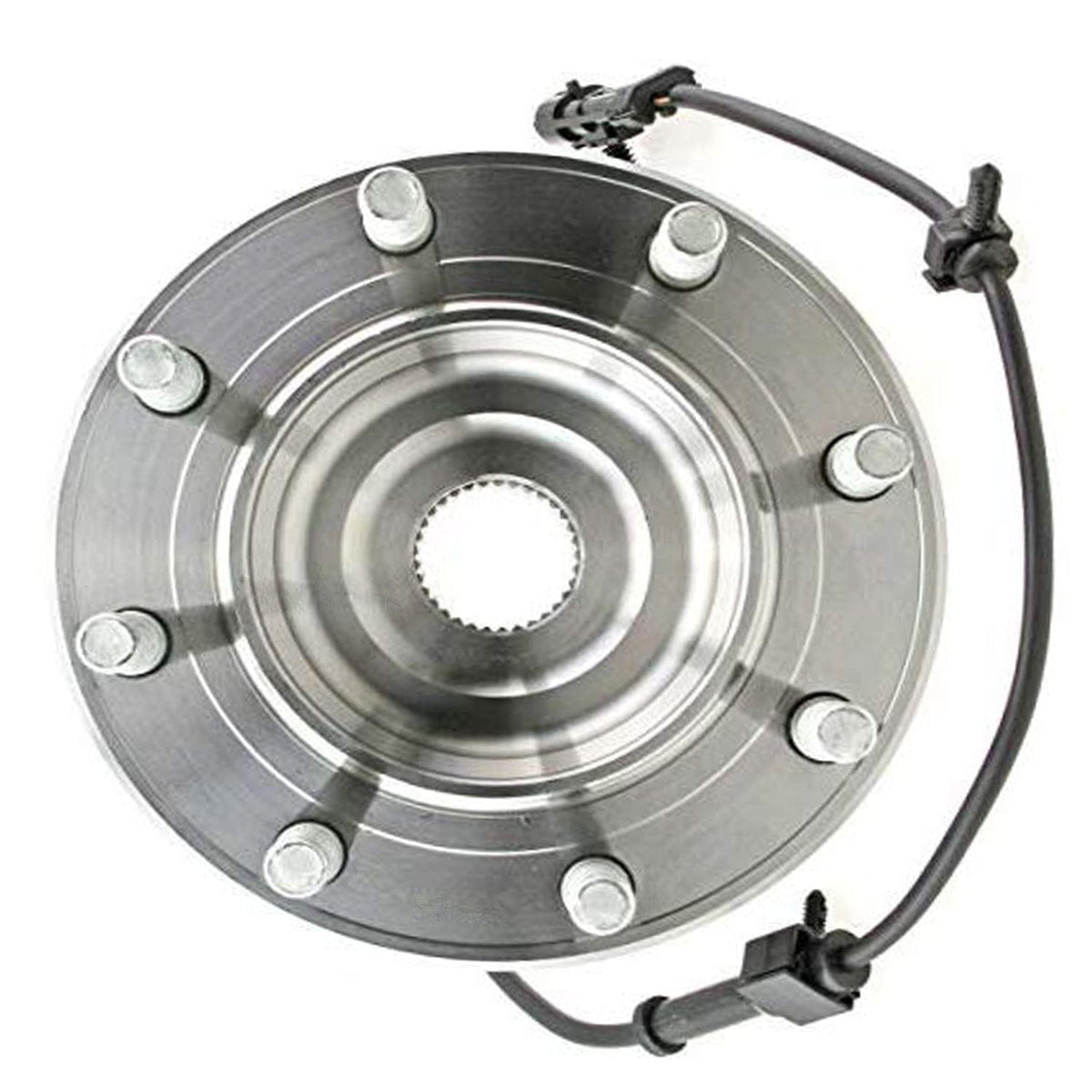 Front Wheel Bearing Fit Chevrolet Silverado 3500 Classic GMC Sierra, Wheel Hub 8 Lugs 2WD RWD, w/ABS-515087  (2 Pack)