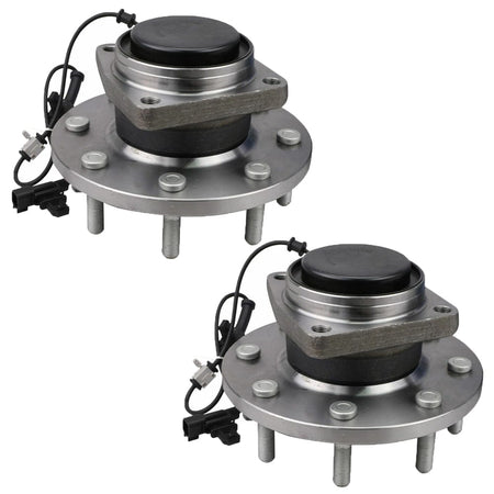 Front Wheel Bearing Fit Chevrolet Silverado 3500 HD 2011-2019 , GMC Sierra 3500 HD Wheel Hub w/ABS 8 Lugs 2WD, 515147 (2 Pack)