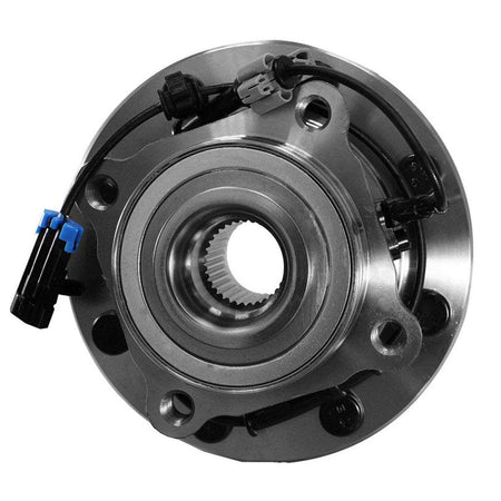 Front Wheel Bearing Fit Chevy Silverado GMC Sierra 2500 3500(HD), Chevy Suburban, GMC Yukon XL 2500, Hummer H2 Wheel Hub  w/ABS 8 Lugs,515098 (2 PACK)