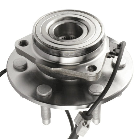 Front Wheel Bearing Fit Chevy, Silverado, Suburban GMC Sierra, Yukon Cadillac Escalade Wheel Hub 6 Lugs, w/ABS,4WD,515036 (2PACK)
