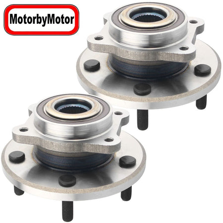 Front Wheel Bearing Fit Dodge Journey 2009-2018, w/5 Lugs Wheel Hub, 513286 (2 Pack)