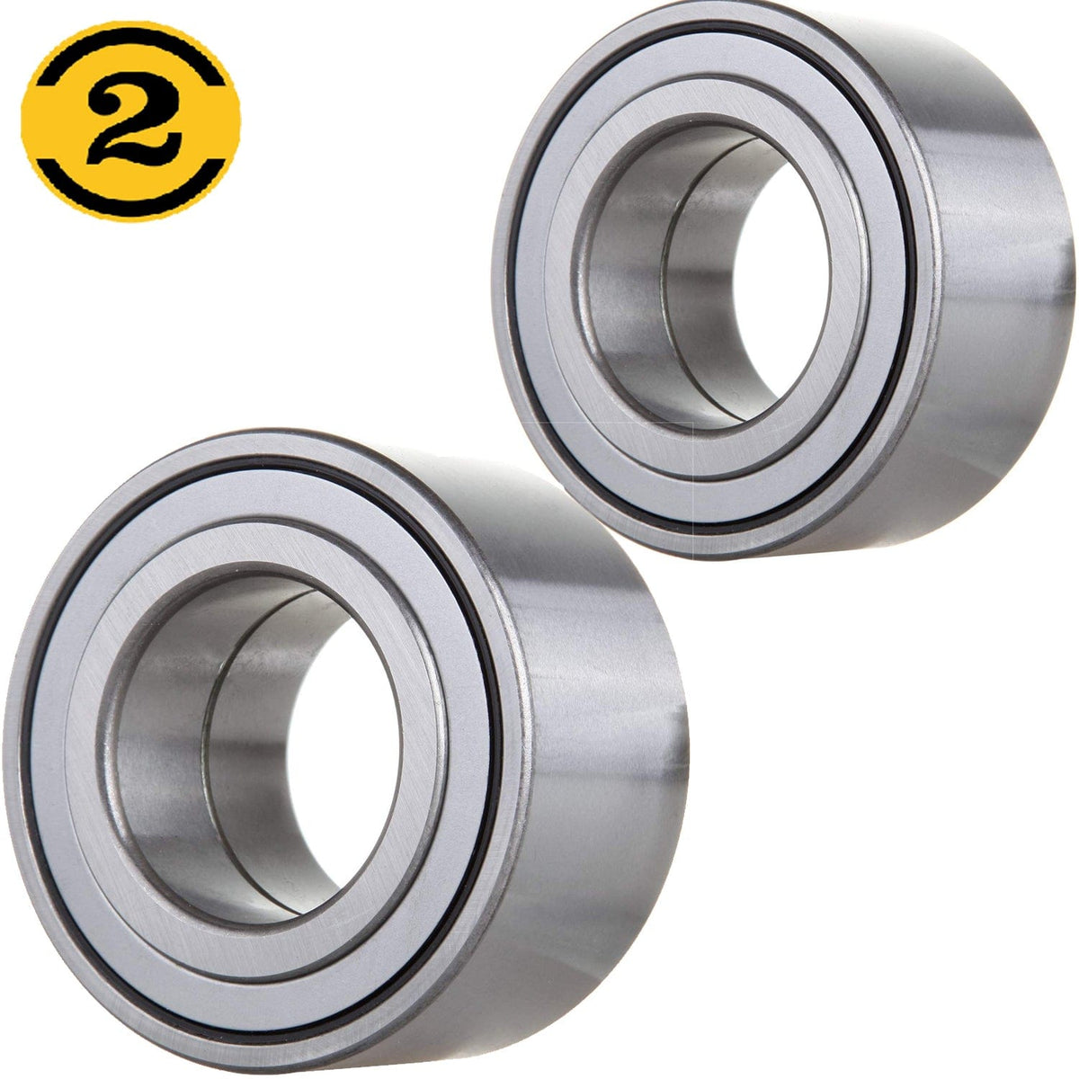 Front Wheel Bearing Fit Dodge Stelath, Hyundai Azera Santa FE Sonata Tucson XG350, Kia Magentis Optima Sportage Wheel Hub, 510034 (2 Pack)