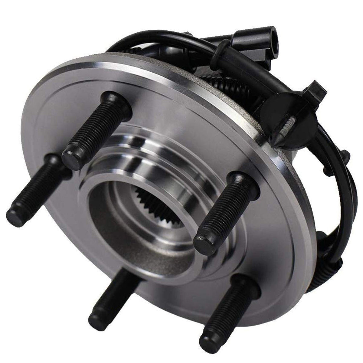 Front Wheel Bearing  Fit Explorer,Lincoln Aviator, Mercury Mountaineer Wheel Hub w/ABS, 5 Lugs-515050 (2 Pack)