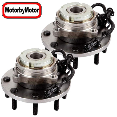 Front Wheel Bearing Fit Ford F-250, F-350, F-450, F-550 Super Duty 1999-2004 Wheel Hub w/ABS, 8 Lugs RWD-515100