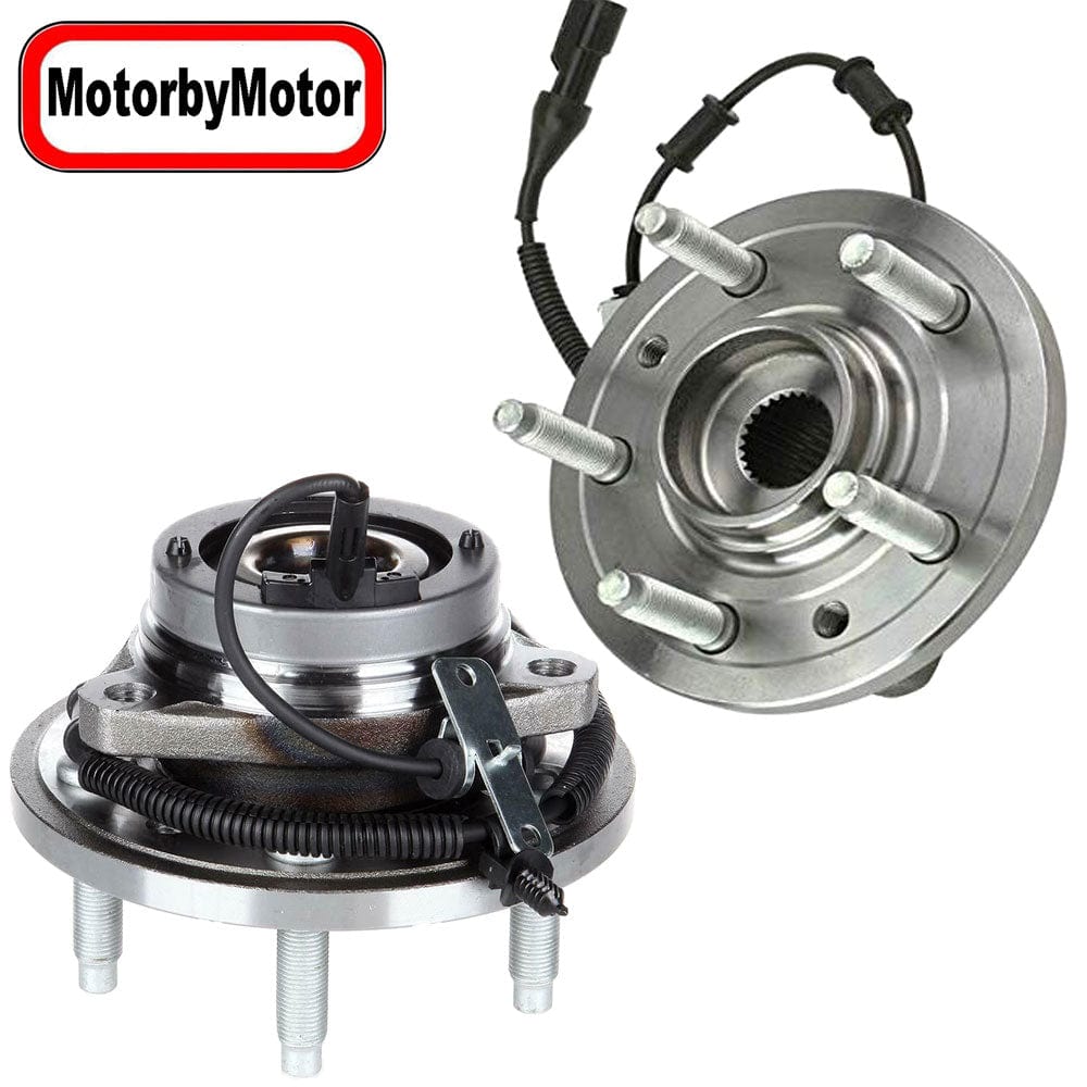 Front Wheel Bearing Fit Ford Freestar, Mercury Monterey -w/ABS 5 Lugs-513232 513233 (2 PACK)