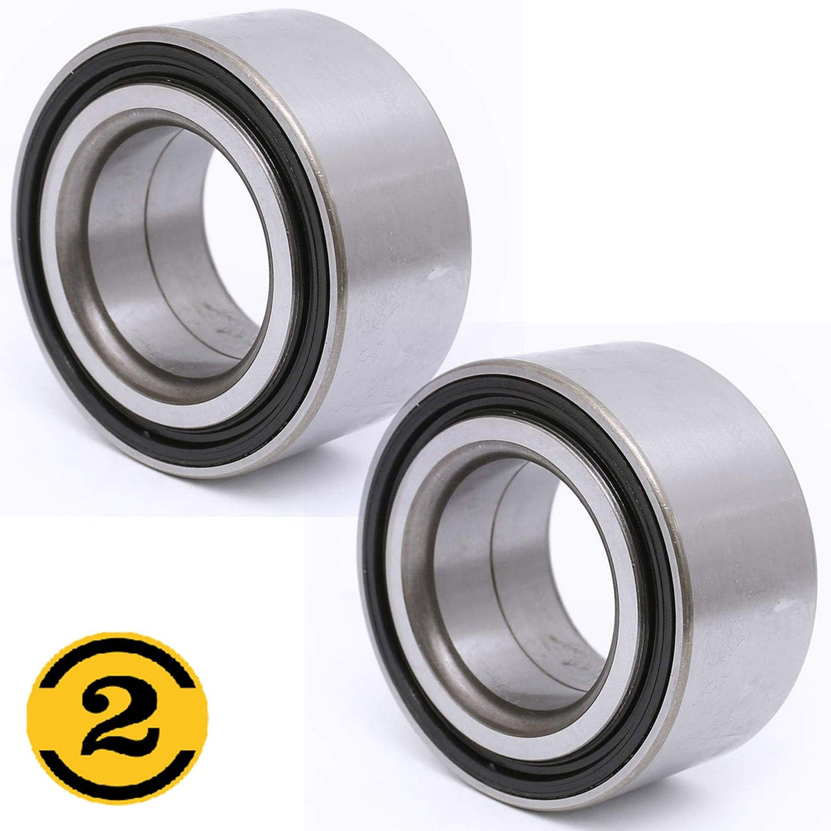 Front Wheel Bearing Fit Honda CR-Z 2011-2016, Honda Fit 2009-2018 Wheel Hub, 510104 (2 Pack)