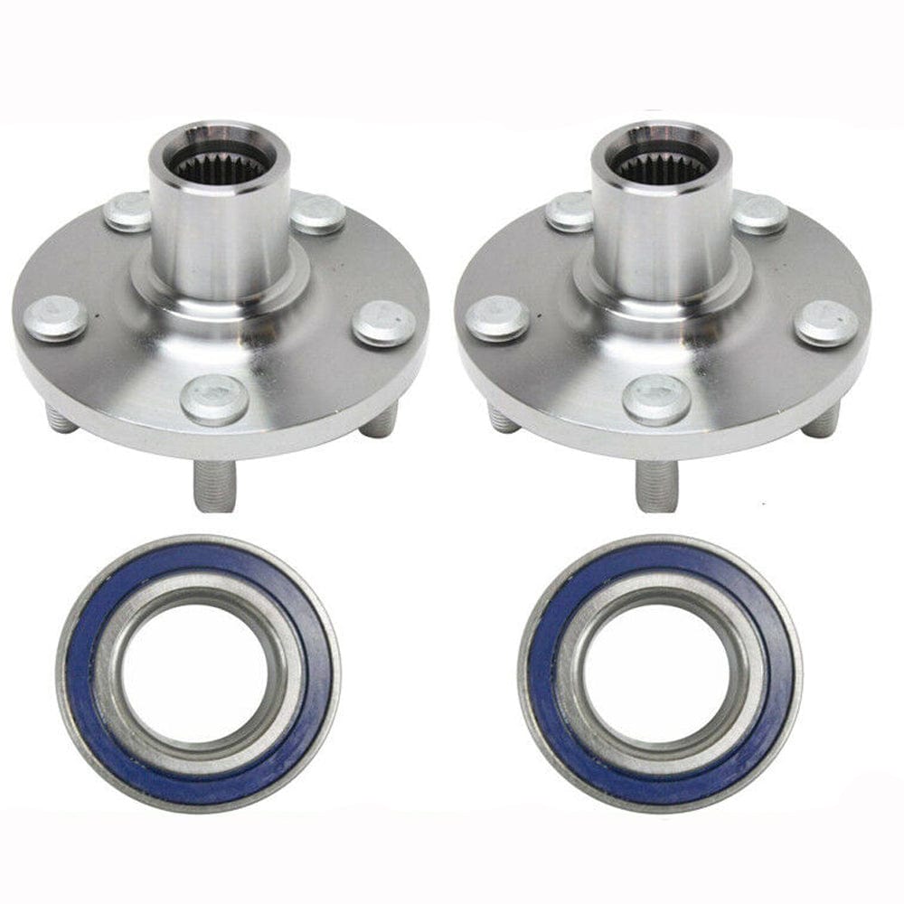 Front Wheel Bearing Fit Toyota Celica Toyota Corolla Toyota Matrix, Pontiac Vibe Hub Bearing w/5 Lugs, 930 406 510070 (2 Pack)