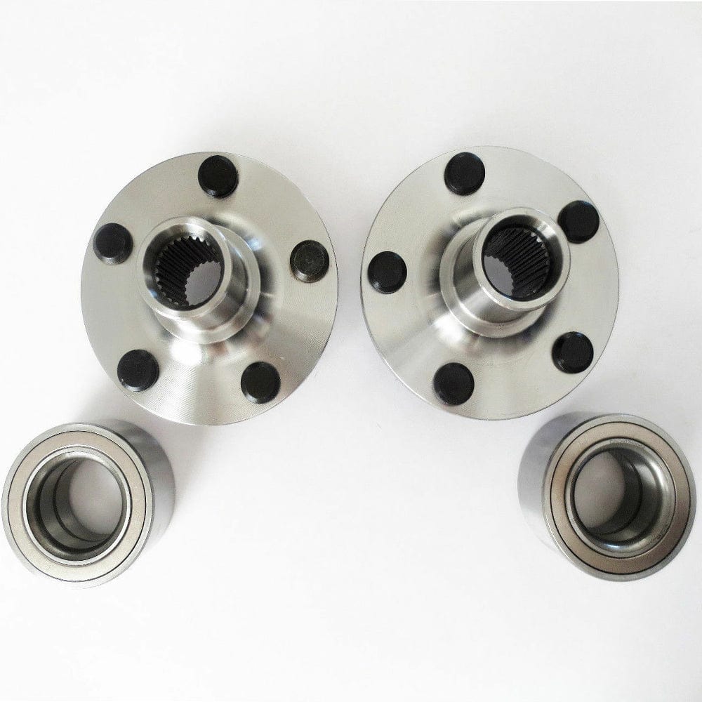 Front Wheel Bearing Fit Toyota Celica Toyota Corolla Toyota Matrix, Pontiac Vibe Hub Bearing w/5 Lugs, 930 406 510070 (2 Pack)