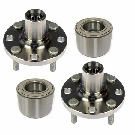 Front Wheel Bearing Fit Toyota Celica Toyota Corolla Toyota Matrix, Pontiac Vibe Hub Bearing w/5 Lugs, 930 406 510070 (2 Pack)