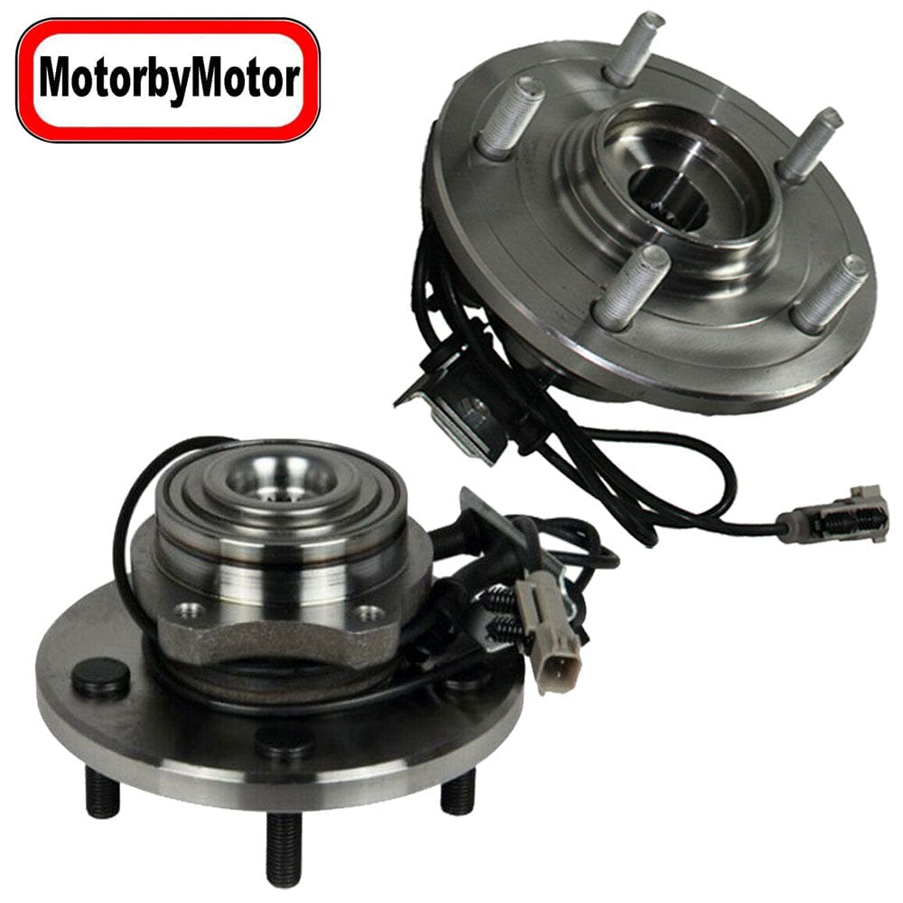 Front Wheel Bearing for 2004-2006 Chrysler Pacifica Wheel Hub w/5 Lugs, w/ABS-513201 (2 PACK)