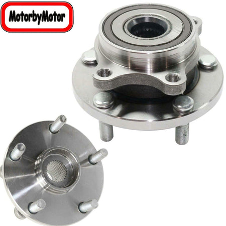 Front Wheel Bearing for 2007 Subaru Impreza, 2015-2019 Subaru WRX, 2016-2019 Subaru WRX STI Wheel  Hub w/5 Lugs-513358 (2 Pack)