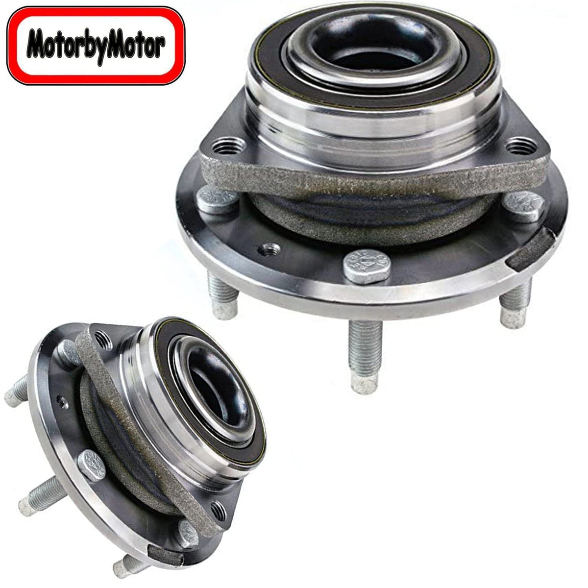 Front Wheel Bearing for Buick Cascada Verano, Cadillac ATS ELR, Chevy Cruze Orlando Volt,Wheel Hub 5 Lugs, AWD-513316 (2 PACK)