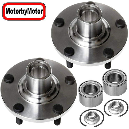 Front Wheel Bearing for Infiniti I30, Infiniti I35, Nissan Altima , Nissan Maxima Wheel Hub w/5 Lugs-518516 (2 PACK)