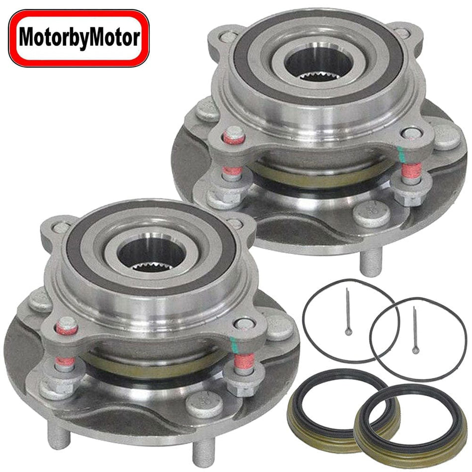Front Wheel Bearing for Toyota Sequoia,Toyota Tundra- 4WD w/5 Lugs 950-002 (2 PACK)