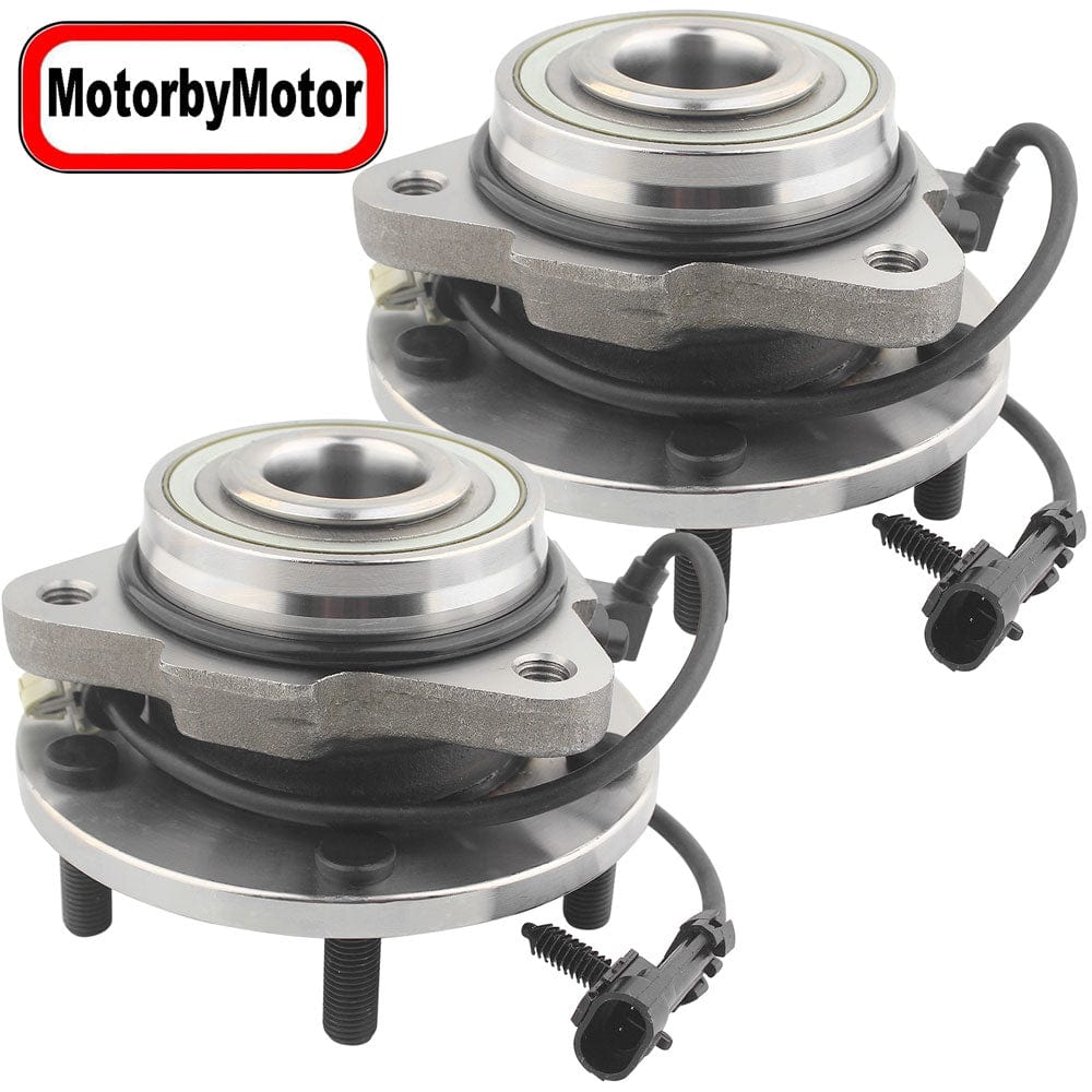 Front Wheel Bearing GMC Jimmy 1998-2004, Chevrolet Blazer 1998-2005  Wheel Hub w/5 Lugs, w/ABS RWD, 513200 (2 PACK)