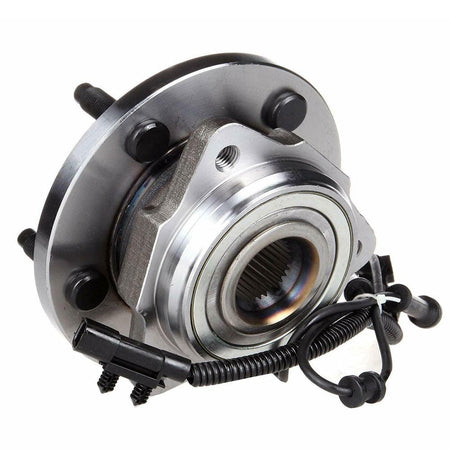 Front Wheel Bearing Hub Assembly Fit 2007 2008 2009 2010 Jeep Wrangler Hub Bearing(2 Pack)-5 Lugs w/ABS, 2WD 4WD, Replace 513272