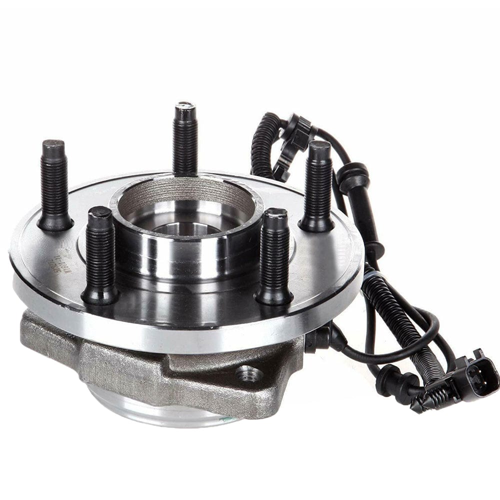 Front Wheel Bearing Hub Assembly Fit 2007 2008 2009 2010 Jeep Wrangler Hub Bearing(2 Pack)-5 Lugs w/ABS, 2WD 4WD, Replace 513272