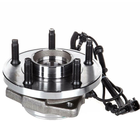 Front Wheel Bearing Hub Assembly Fit 2007 2008 2009 2010 Jeep Wrangler Hub Bearing(2 Pack)-5 Lugs w/ABS, 2WD 4WD, Replace 513272