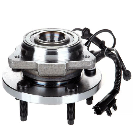 Front Wheel Bearing Hub Assembly Fit 2007 2008 2009 2010 Jeep Wrangler Hub Bearing(2 Pack)-5 Lugs w/ABS, 2WD 4WD, Replace 513272
