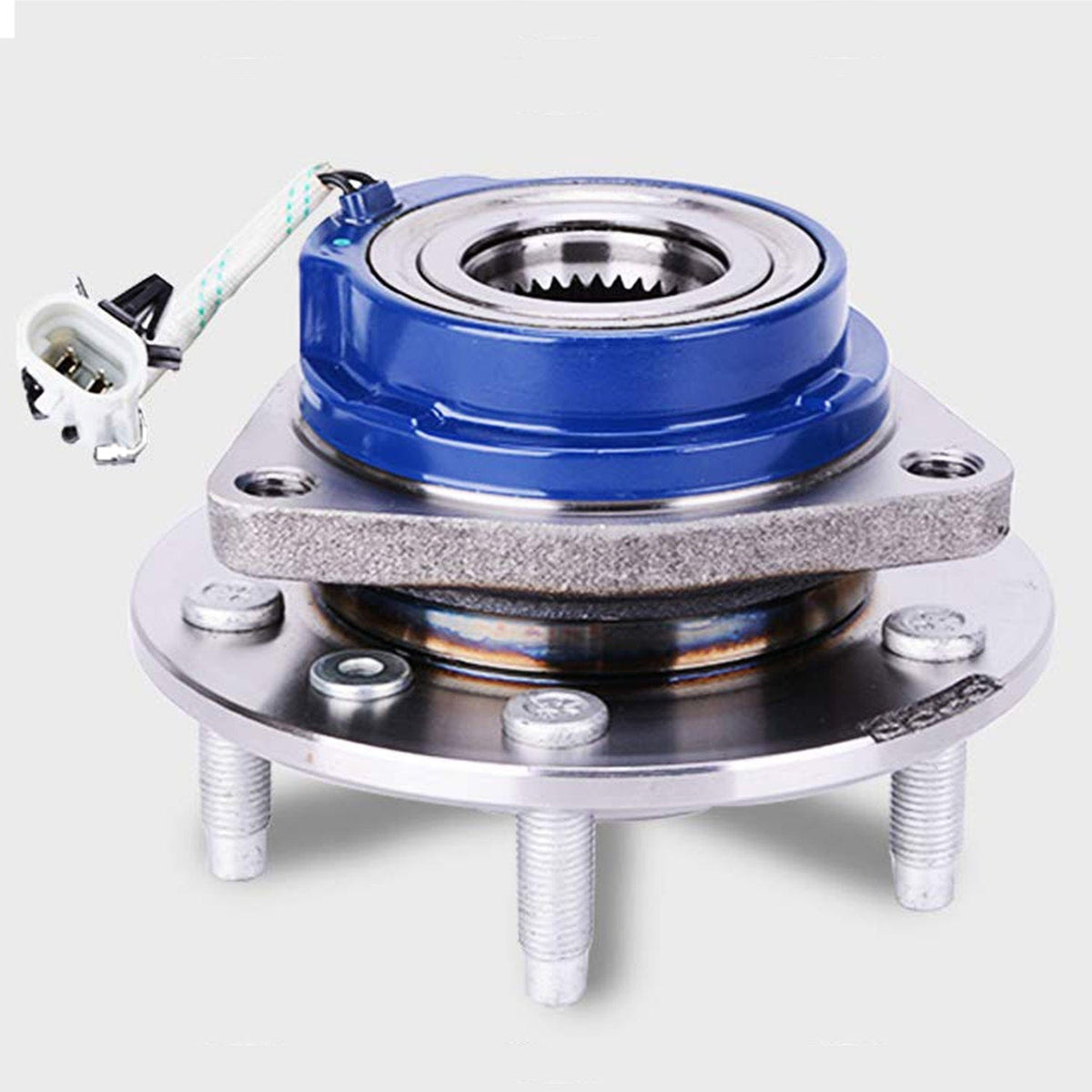Front Wheel Bearing Hub Assembly Fit Allure, Aurora, Bonnevile, Century, Impala Hub Bearing (2 Pack) w/ABS, 5 Lugs, Replace 513121