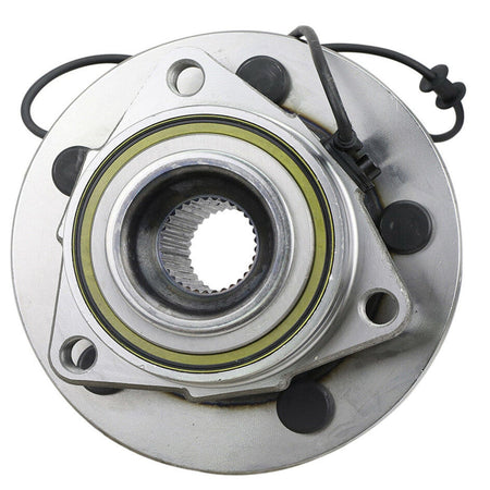 Front Wheel Bearing Hub Assembly Fit for 2004 2005 Dodge Durango Hub Bearing (2 Pack) w/ABS 5 Lugs, Replace 513207