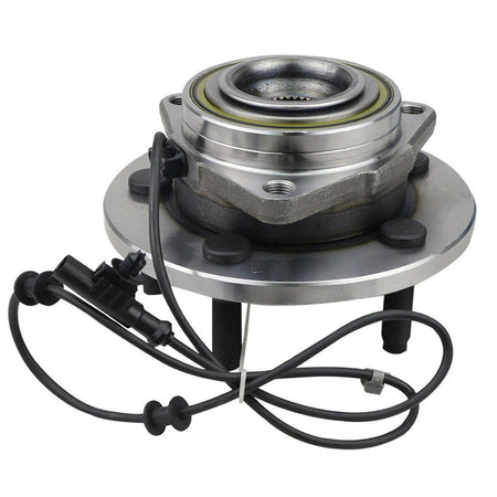 Front Wheel Bearing Hub Assembly Fit for 2004 2005 Dodge Durango Hub Bearing (2 Pack) w/ABS 5 Lugs, Replace 513207