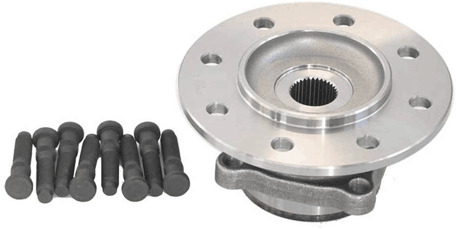 Front Wheel Bearing & Hub Assembly Fits for 2001-2002 Acura MDX, 1999-2004 Honda Odyssey, 2003-2004 Honda Pilot Wheel Hub w/5 Lugs-930451 (2 PACK)