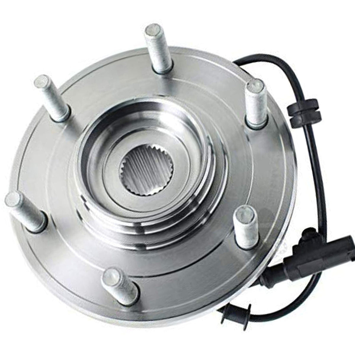 Front Wheel Bearing & Hub For 2012 2013 2014 2015 Nissan Armada Titan AWD 6Lug