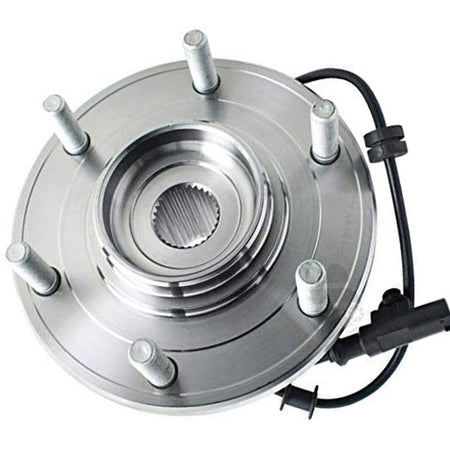 Front Wheel Bearing & Hub For 2012 2013 2014 2015 Nissan Armada Titan AWD 6Lug