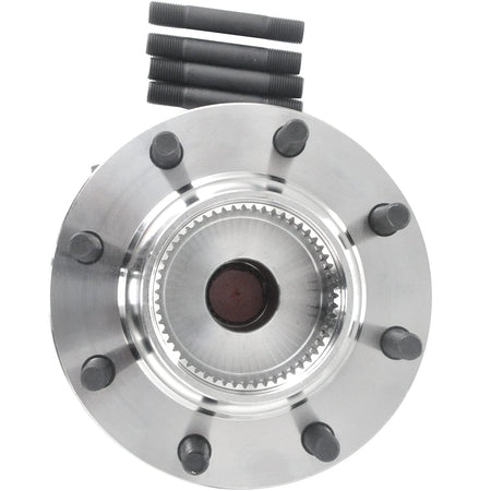Front Wheel Bearing with 1994-2004 Ford F-250 F-350 F-450 F-550 Super Duty Wheel Hub w/8 Lugs, w/ABS 4WD-515057 (2 PACK)