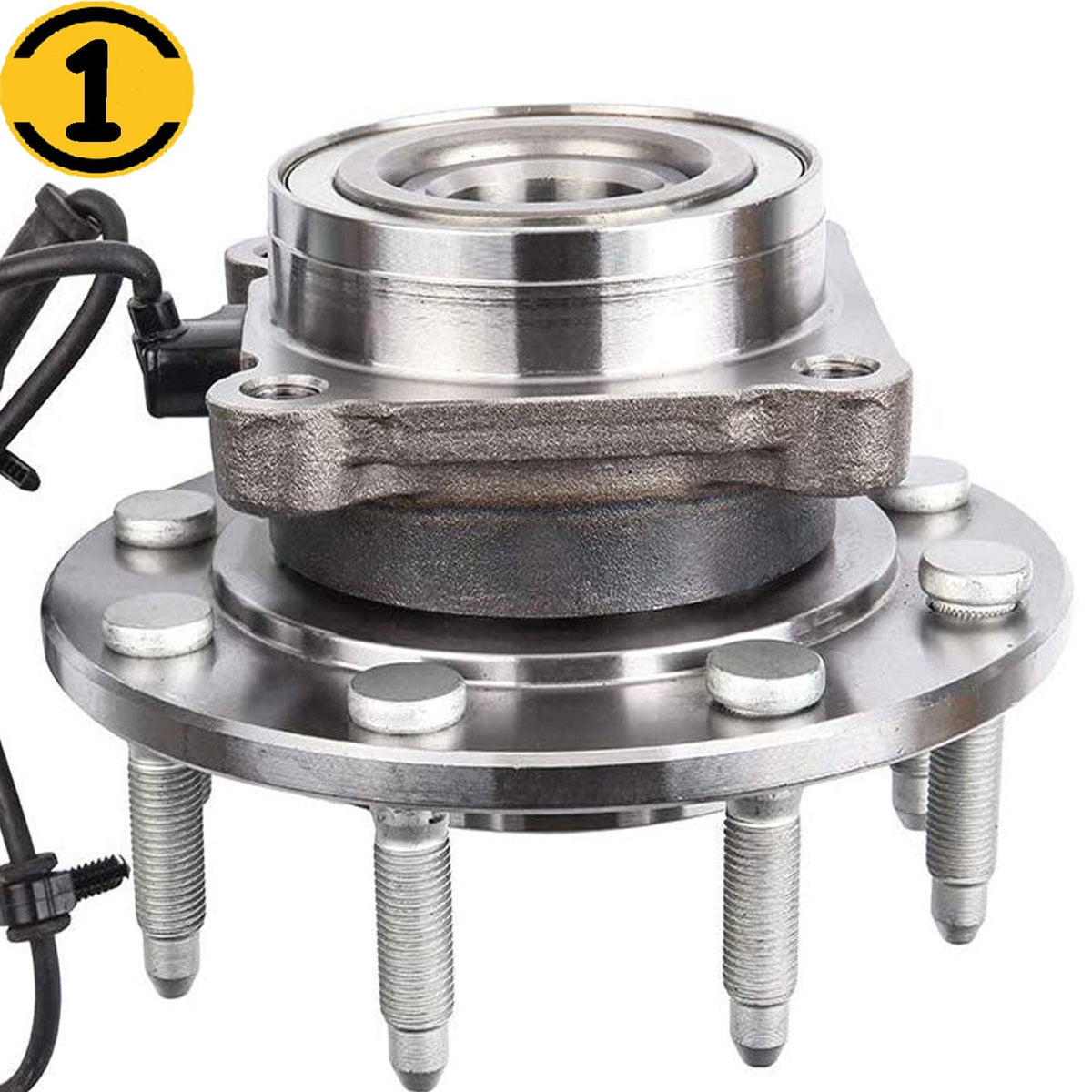 Front Wheel Hub and Bearing For 2001-2006 Chevy Silverado GMC Sierra 2500 HD 2WD