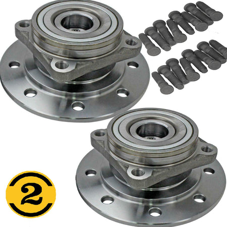 Front Wheel Hub Bearing and Hub Assembly Set for 1994 - 1999 Dodge Ram 3500 4WD