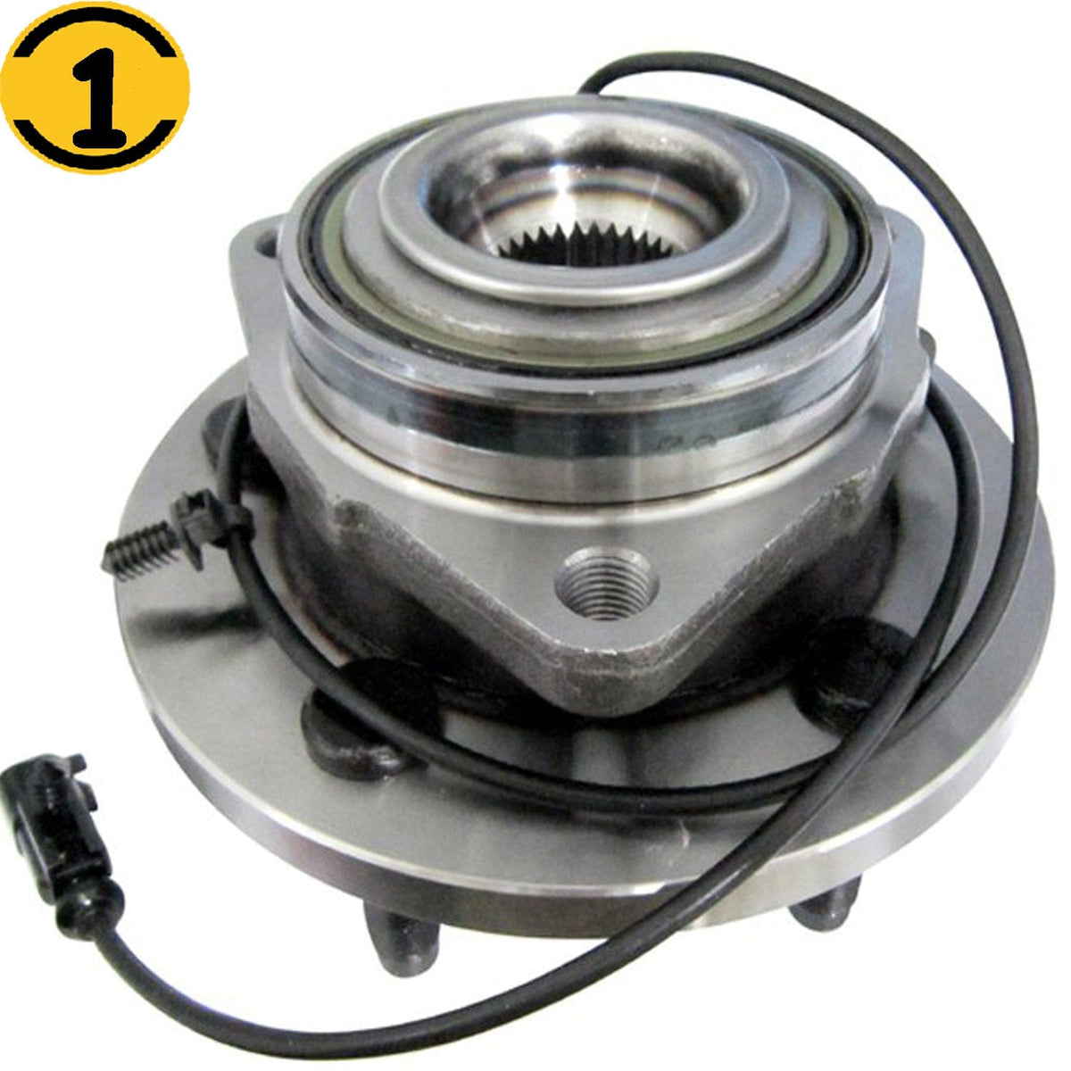 Front Wheel Hub Bearing & Hub Assembly Pair For Dodge Durango Chrysler Aspen