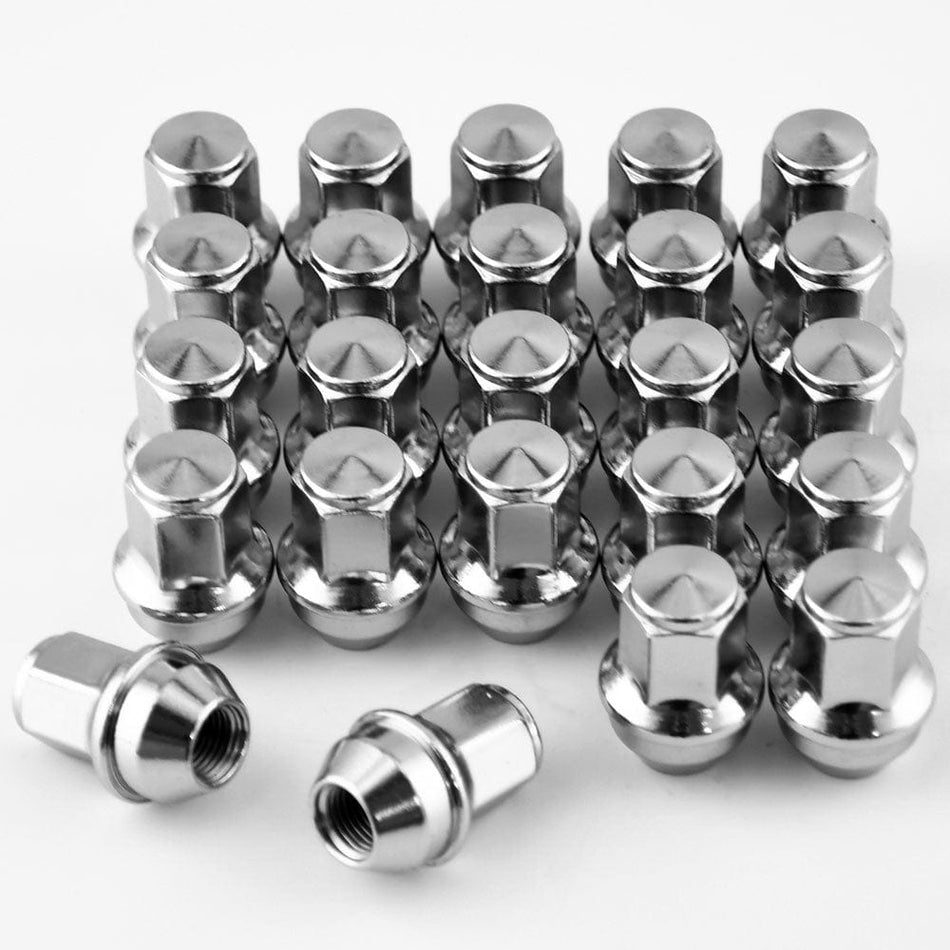 M14x2.0 Chrome Lug Nuts for Ford F-150/Expedition 2004-2014
