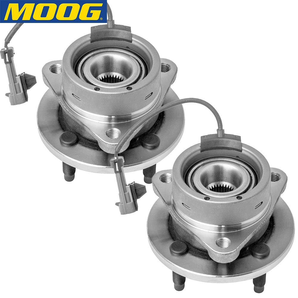 MOOG 513204 Front Wheel Bearing Hub 2003-2010 Chevy Cobalt Saturn Ion Pontiac G5 Pursuit (set of 2)