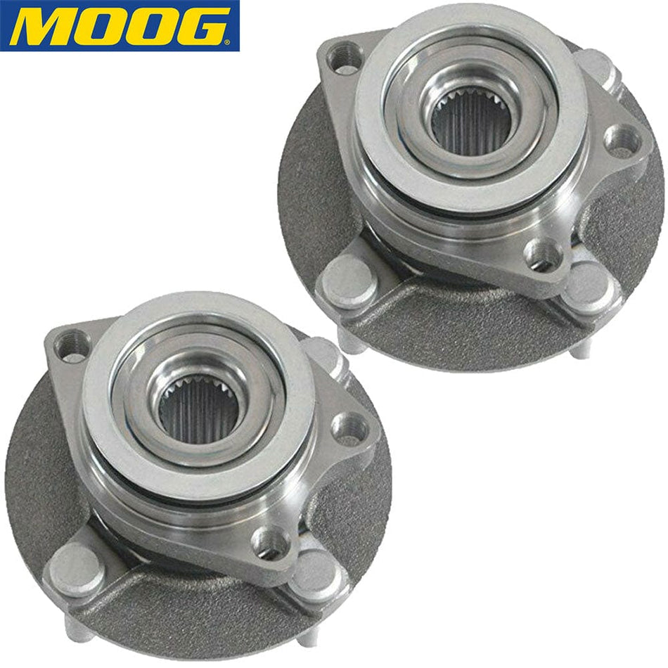 Moog 513308 Front Wheel Hub Bearing assembly 2007-2011 Nissan Versa Non ABS 2PK