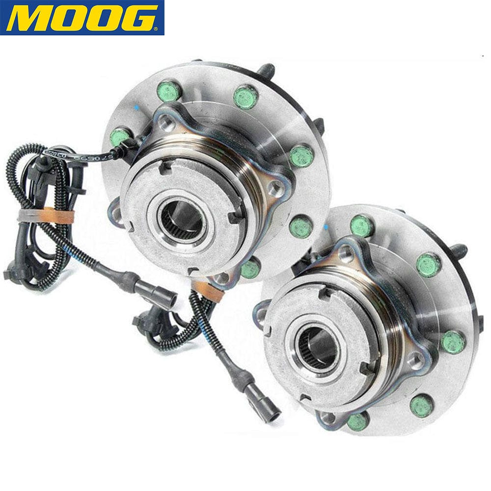 MOOG 515020 Front Wheel Bearing Hub Assembly 1999-2004 w/ABS 4WD （Set of 2)