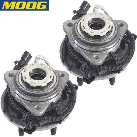 Moog 515027 Front Wheel Bearing Hub Assembly Fits Ford Ranger Mazda B4000 W/ABS-2pcs