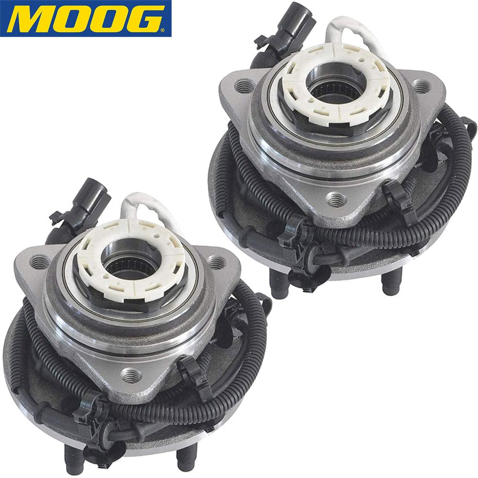Moog 515027 Front Wheel Bearing Hub Assembly Fits Ford Ranger Mazda B4000 W/ABS-2pcs