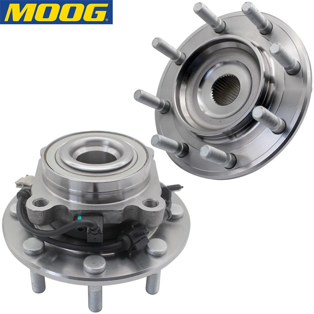 Moog 515087 Front Wheel Bearing Hub Assembly 2001-2007 Chevy Silverado 3500 GMC Sierra 2PC